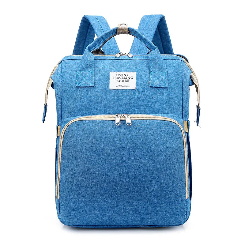 Large Capacity Diaper and Changing Bag