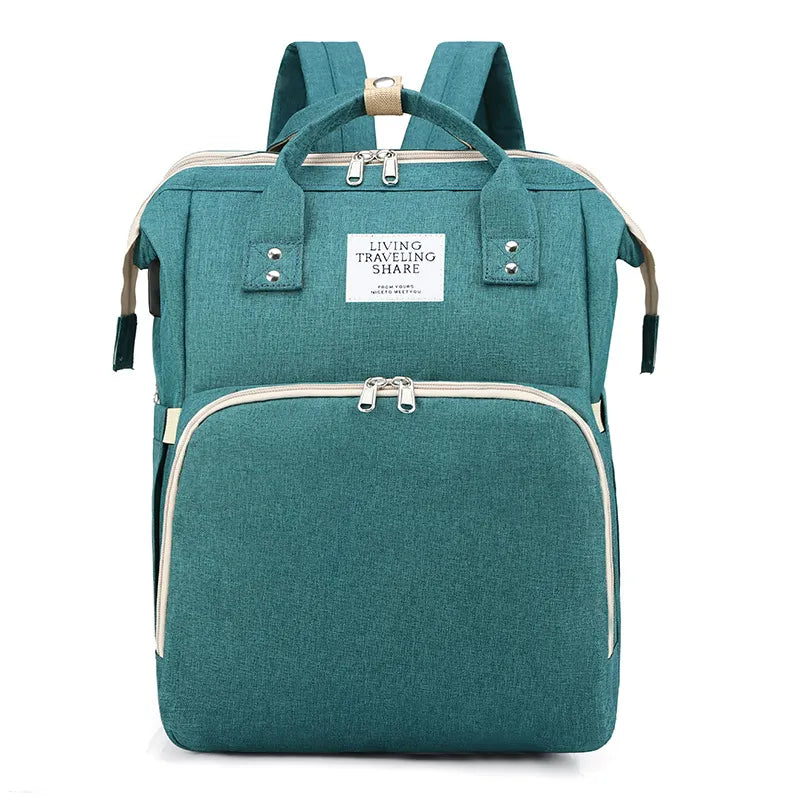 Large Capacity Diaper and Changing Bag