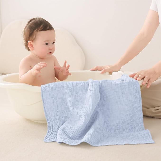 Baby Feeding - Susurration Muslin Burp Cloths Cotton Random Color