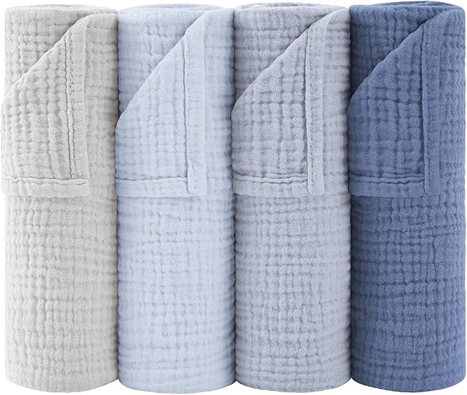 Baby Feeding - Susurration Muslin Burp Cloths Cotton Random Color