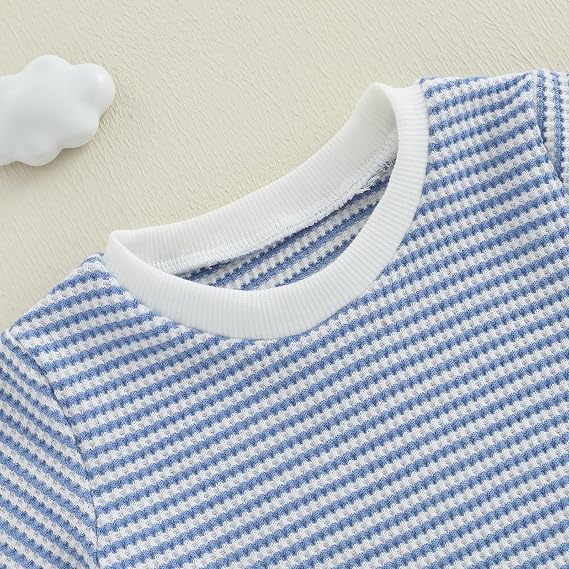 Baby Clothing - Baby Boy Summer Outfit Striped Clothes