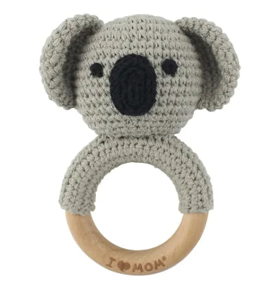 Hand Woven Animal Rattle