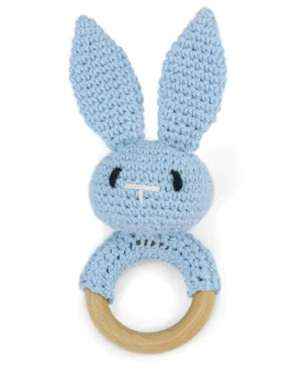 Hand Woven Animal Rattle