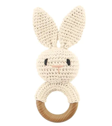 Hand Woven Animal Rattle
