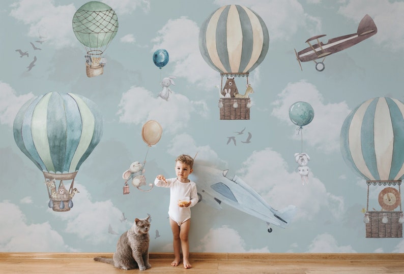 Baby Nursery Decor - Kids Wallpaper Peel and Stick