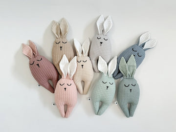 Soft Baby Toy - Rabbit toy for newborns Random Color