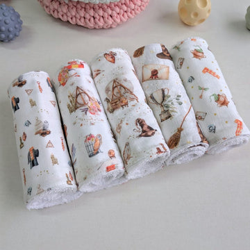 Baby Feeding - Little Wizard Burb Towel Random Color