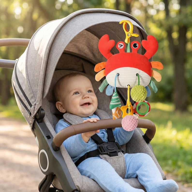 Soft Baby Toy - Crab Baby Crib
