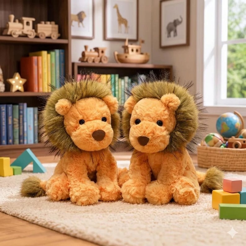 Soft Baby Toy - Cute Jungle Lion Doll