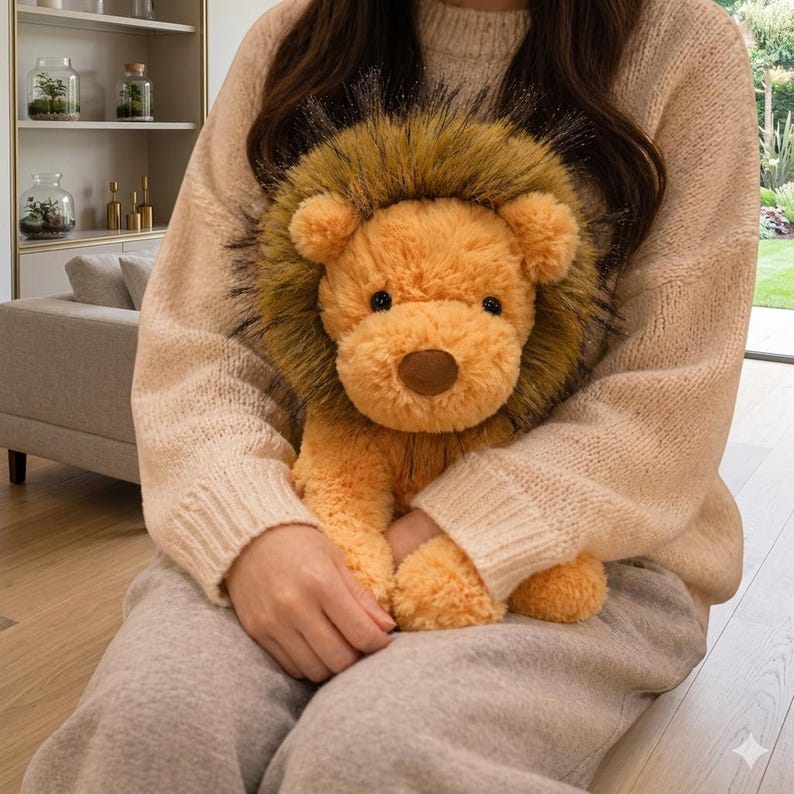 Soft Baby Toy - Cute Jungle Lion Doll