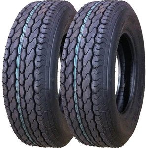 Free Country Trailer ST205/75D15 101L LRC Trailer Tires (Set of 2)