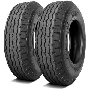 Zeemax Highway ST8-14.5 120K Load Range G Trailer Tires (Set of 2)