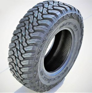 Accelera M/T-01 LT 35X12.50R18 Load 10 Ply MT Mud – Mud-Terrain All-Season Tire for Light Truck