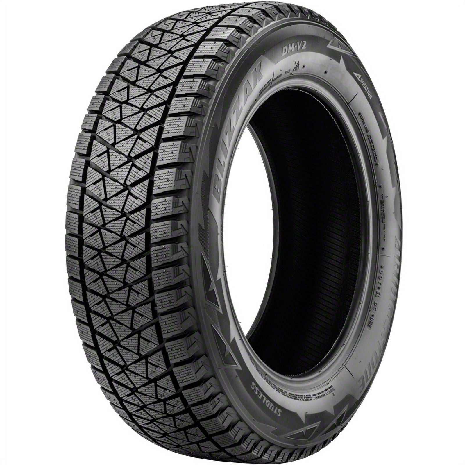 Bridgestone Blizzak DM-V2 Winter 255/55R18 109T XL Light Truck – Highway/Touring Winter Tire for Light Truck