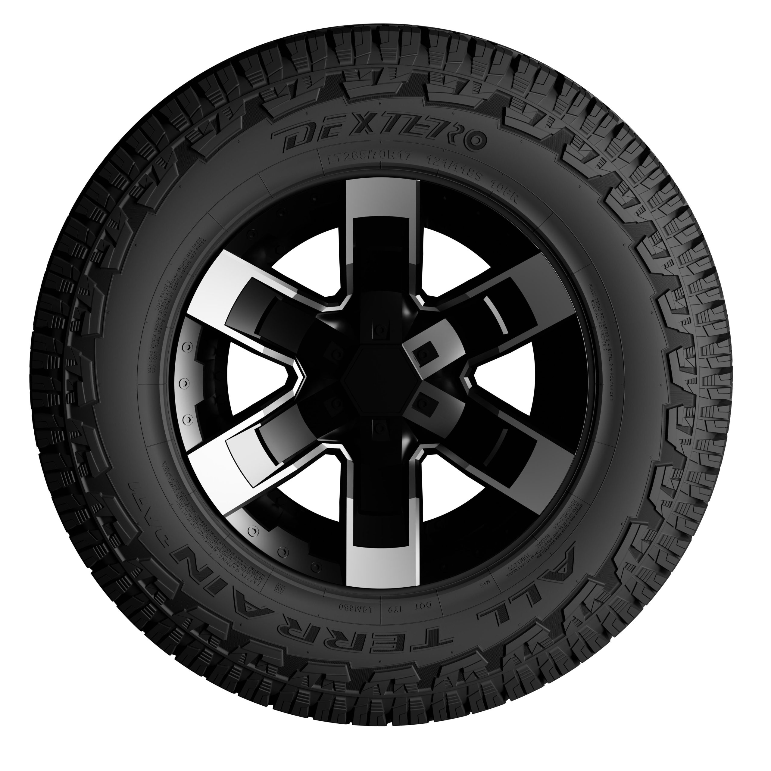 Dextero 121/118s All Terrain Dat1 De LT265/70R17 121S LRE All-Season Tire