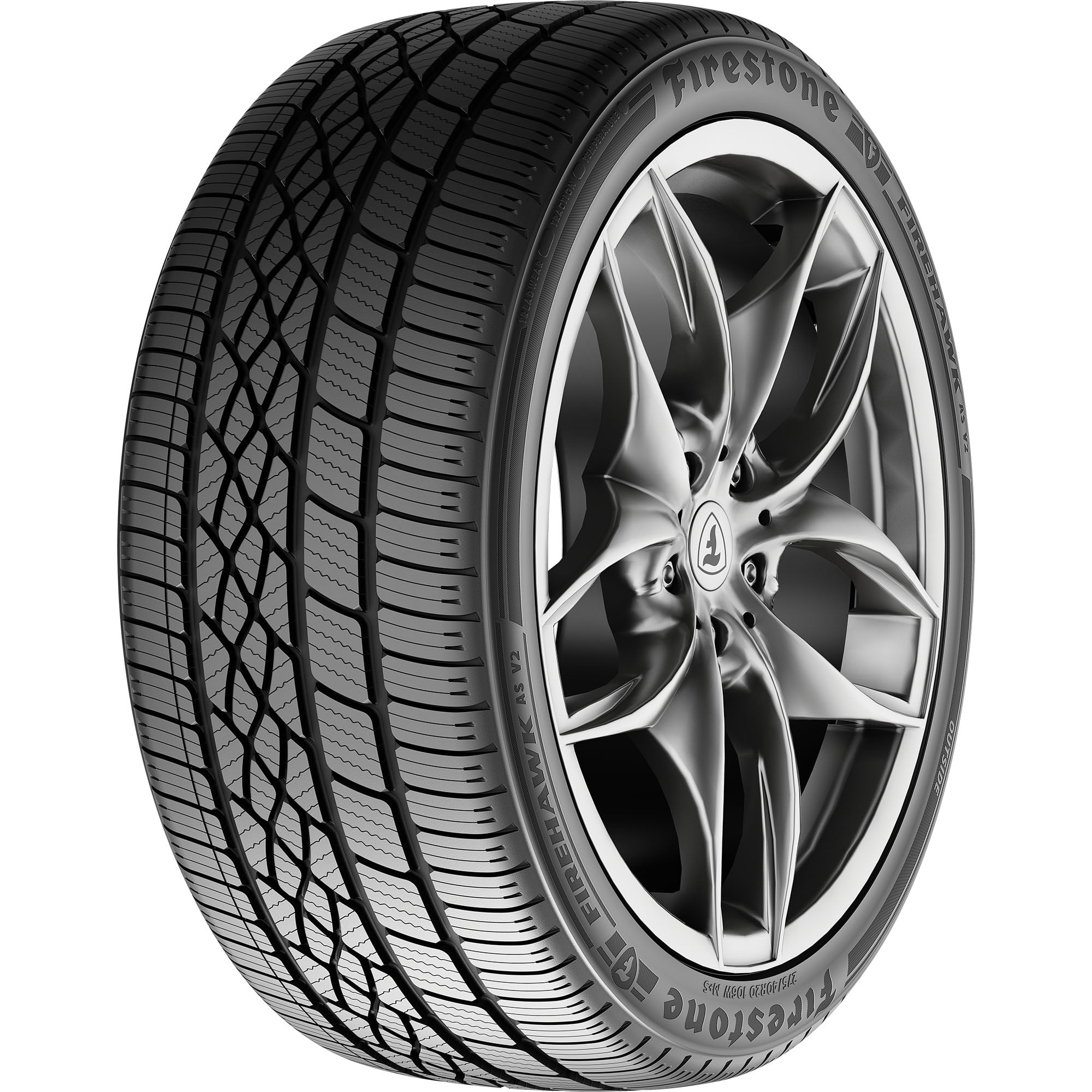 Firestone FireHawk A/S V2 UHP All Season 275/40R19 105Y XL Passenger – Performance Summer Tire for Passenger Car