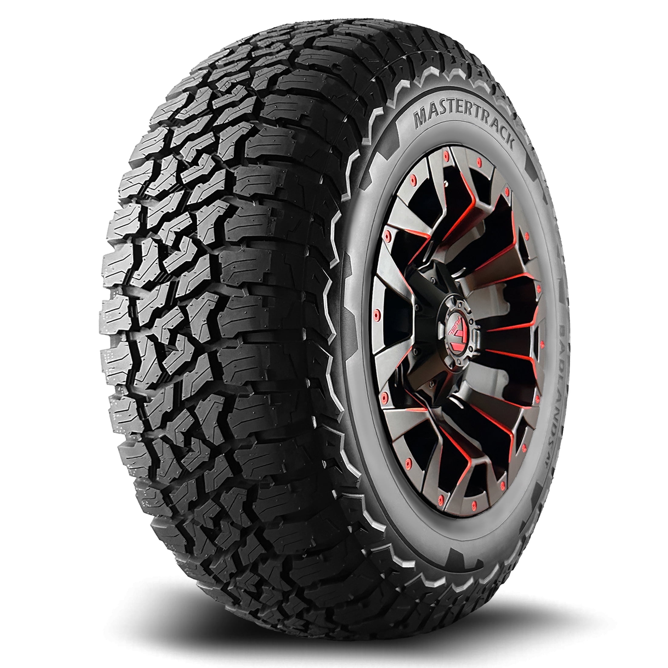 Mastertrack BADLANDS AT All Terrain LT275/65R20 275/65R20 10 Ply 126/123S E SUV Light Truck – All-Terrain All-Season Tire for Light Truck