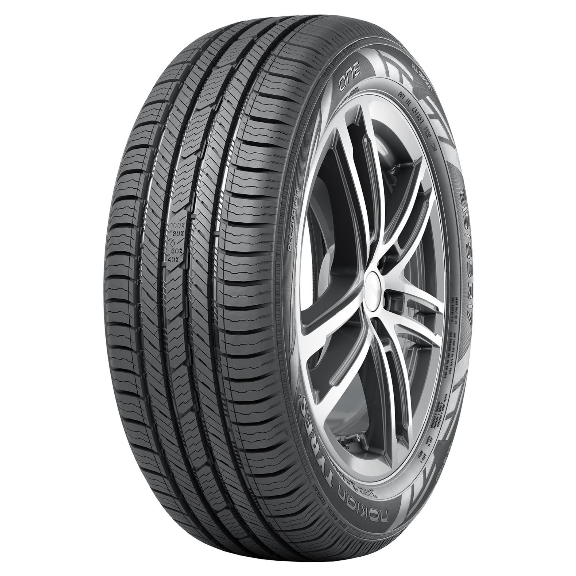 Nokian One 255/45R20 105V XL All-Season Tire