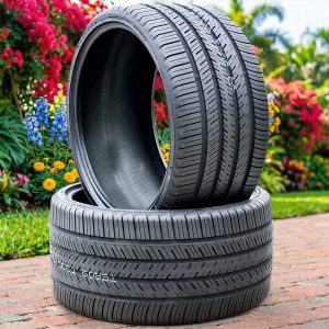 Tire Pair of 2 Atlas Tire Force UHP 275/40R19 105Y XL High Performance a/s All-Season Tire