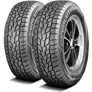 Pair of 2 (TWO) Cooper Evolution Winter 185/65R15 88T Winter Snow – Highway/Touring Winter Tire for Passenger Car