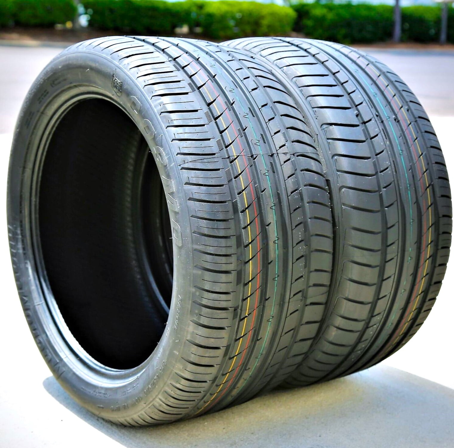 Pair of 2 Cosmo MuchoMacho 315/35ZR20 315/35R20 110W XL High Performance a/s All Season – Performance All-Season Tire for Light Truck