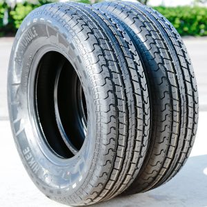 Roundrule ST Hikee Semi-Steel ST175/80R13 91/87L LRC Trailer Tires (Pair of 2)