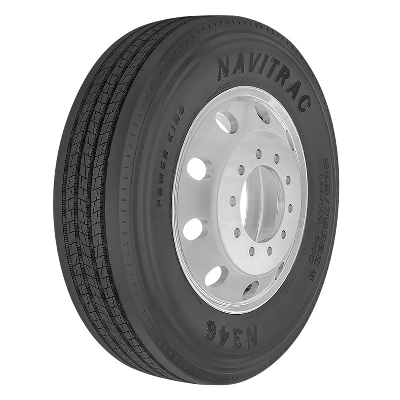 Power King Navitrac N346 245/70R19.5 135/133M LRH All-Season Tire
