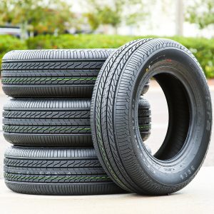 Set of 4 (FOUR) Accelera Eco Plush 195/70R14 91H A/S All-Season Tire
