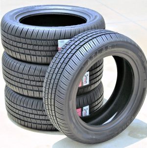 Tire Set of 4 Atlas Tire Force HP 225/65R16 100H Performance a/s All-Season Tire