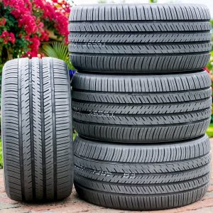 Tire Set of 4 (FOUR) Atlas Force UHP 255/30R20 92W XL High Performance All-Season Tire