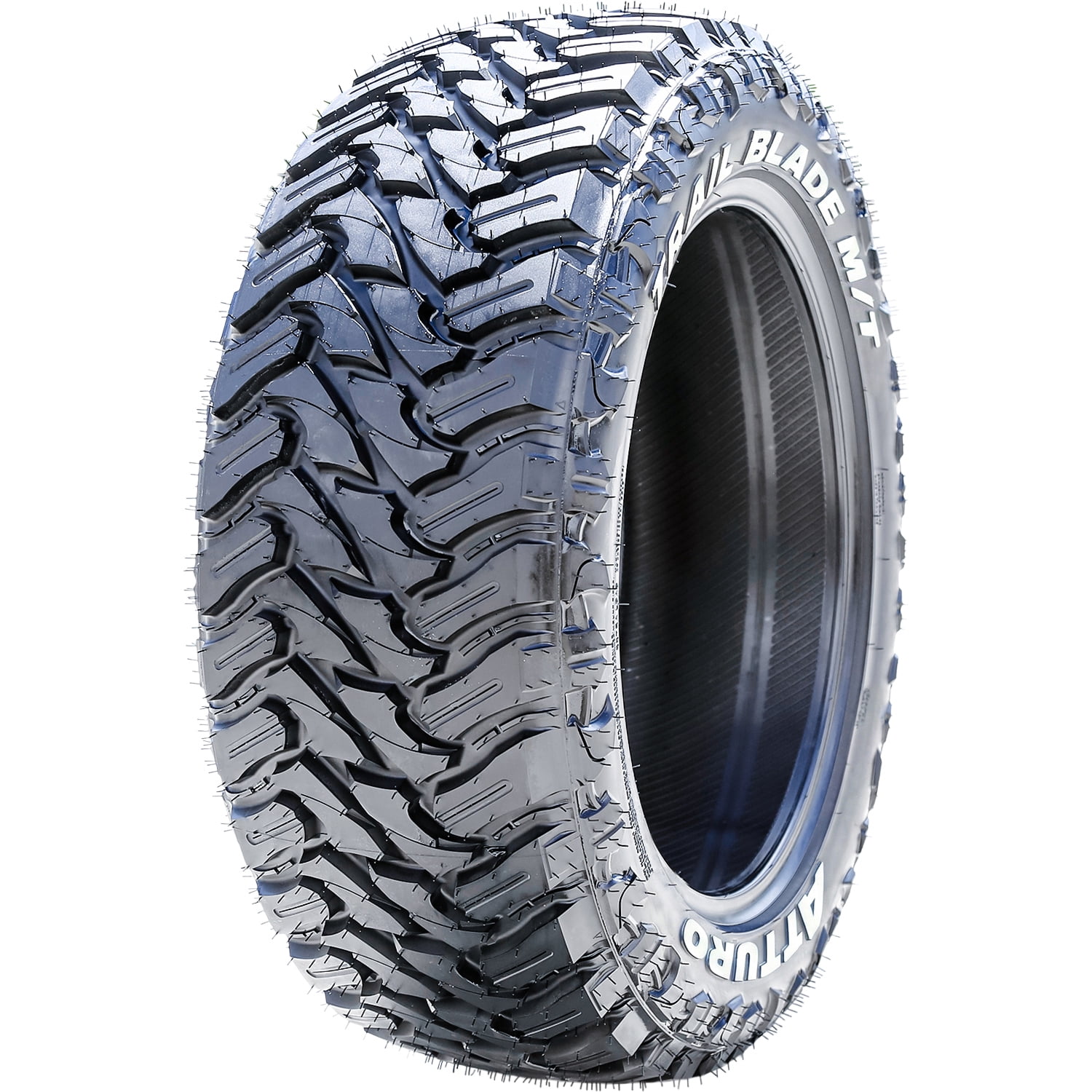 Atturo Trail Blade M/T 35X12.50R18 123Q E 10 Ply rwl mud Light Truck – Mud-Terrain All-Season Tire for Light Truck