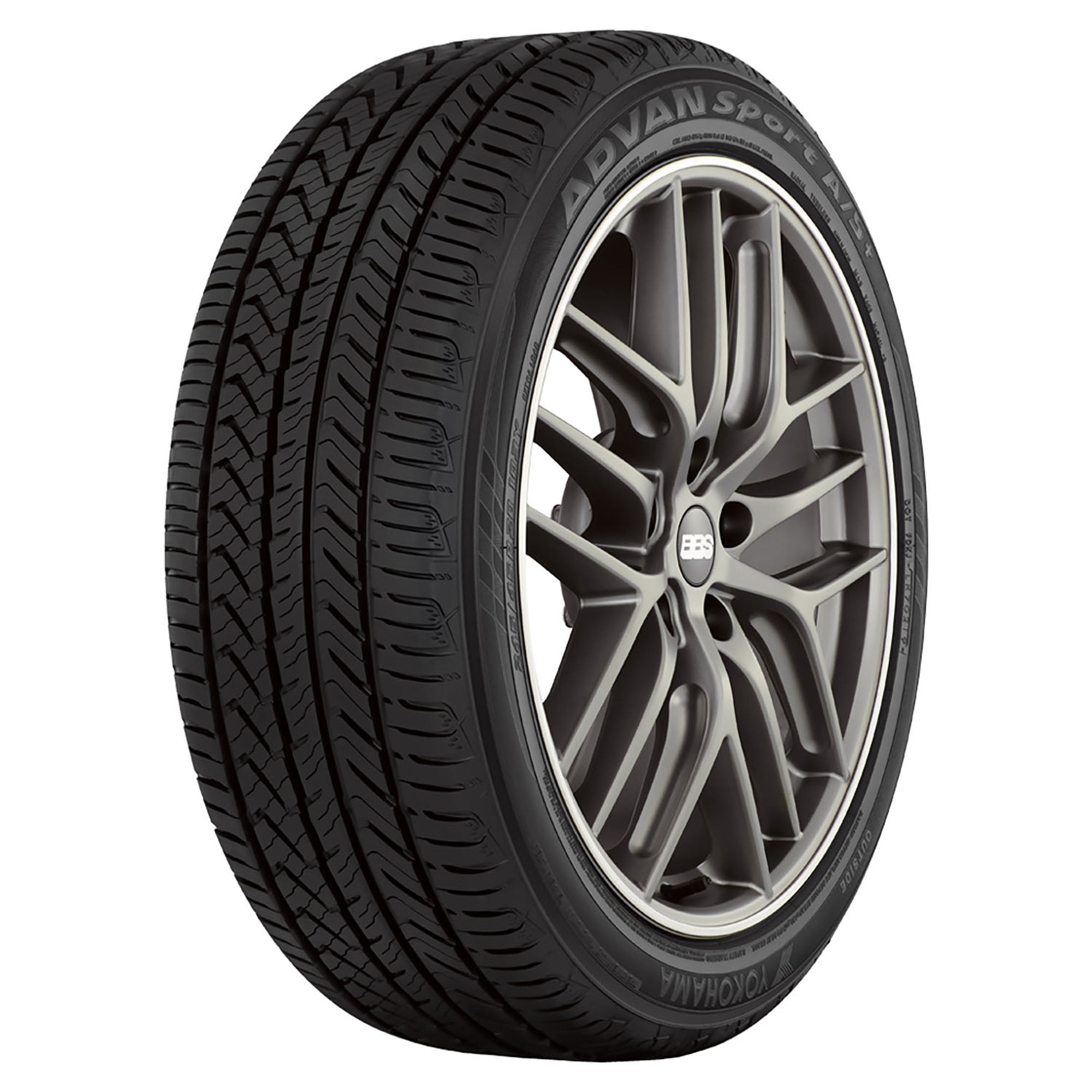 Yokohama Advan Sport A/S Plus All Season 245/50R18 100W Passenger – Highway/Touring All-Season Tire for Passenger Car