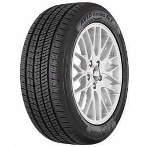 Yokohama Avid Ascend GT 245/50R17 99 V – Highway/Touring All-Season Tire for Passenger Car
