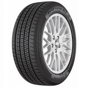 Yokohama Avid Ascend GT All Season 245/45R19 98V Passenger – All-Season Tire for Passenger Car
