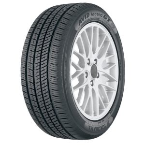 Yokohama Avid Ascend GT All Season 255/40R19 100V XL Passenger – Highway/Touring All-Season Tire for Passenger Car