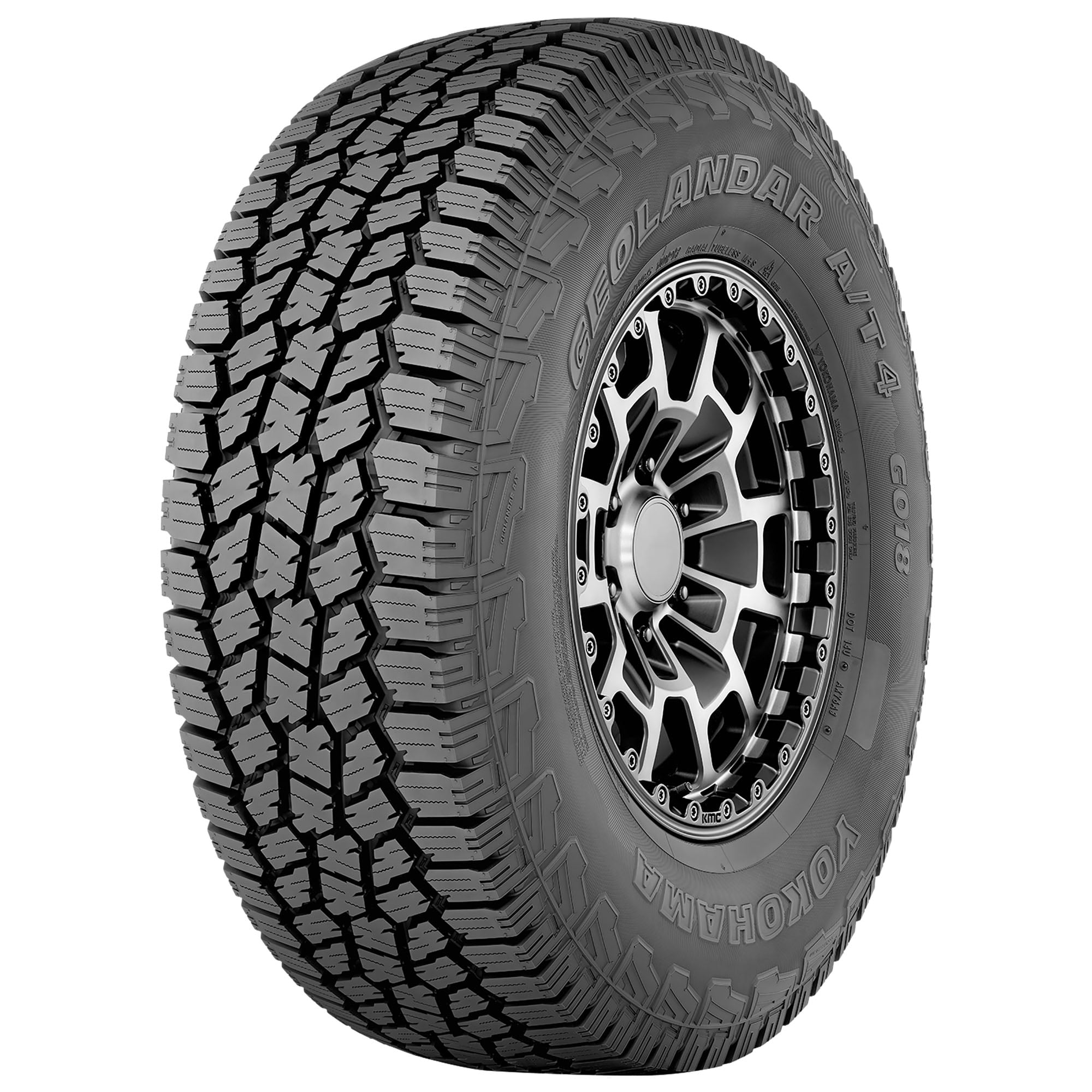 Yokohama Geolandar A/T4 G018 All Terrain 245/75R16 111T Light Truck – All-Terrain All-Season Tire for Light Truck