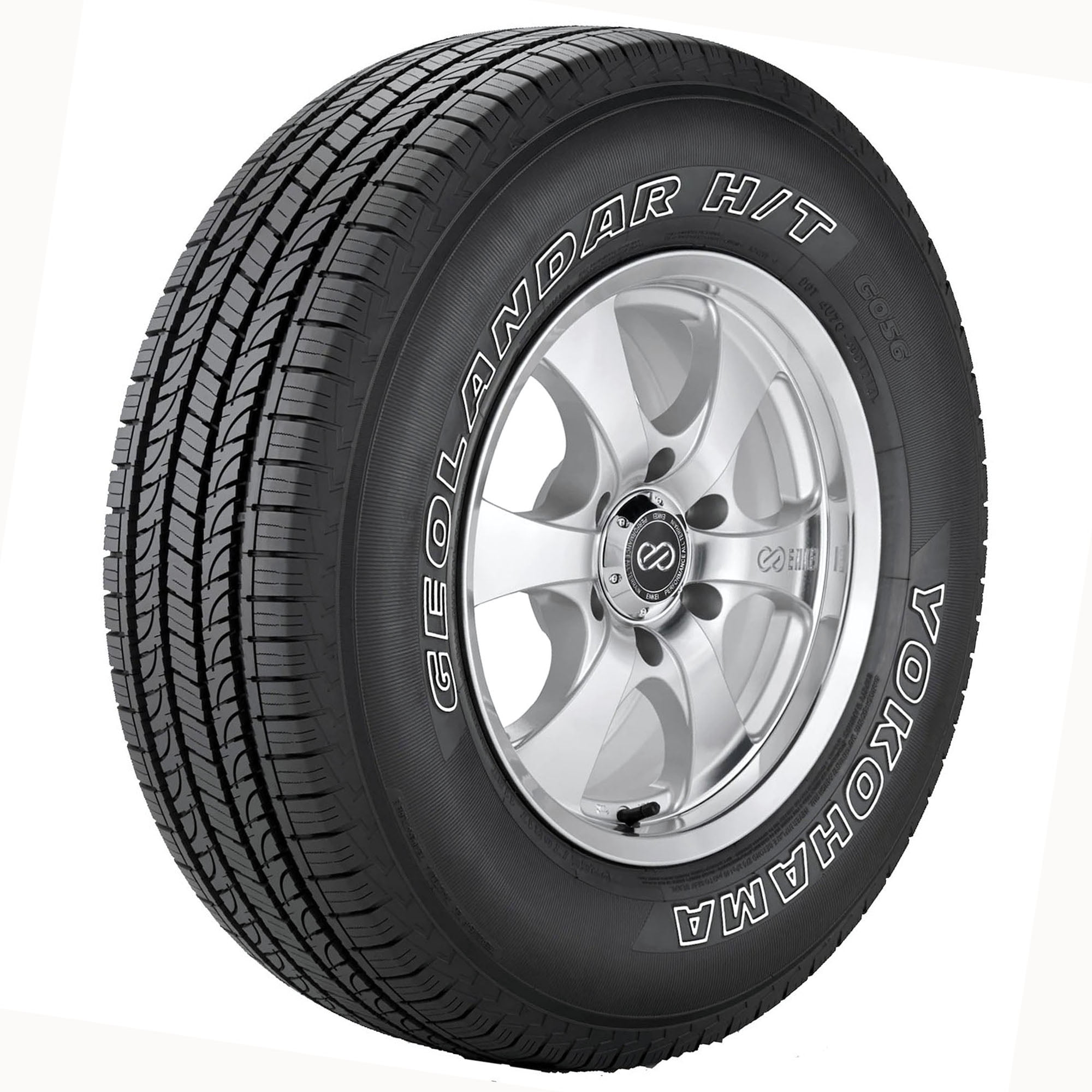 Yokohama Geolandar H/T G056 Highway 275/55R20 113H Light Truck – Highway/Touring All-Season Tire for Light Truck