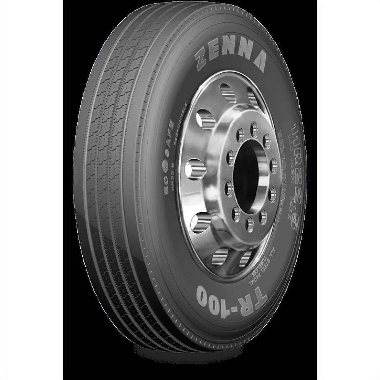 Zenna TR100 295/75R22.5 144L Load Range G Trailer Tire