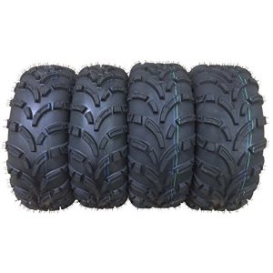 Set of 4 New WANDA ATV/UTV Tires 25x8-12 Front & 25x10-12 Rear /6PR P373