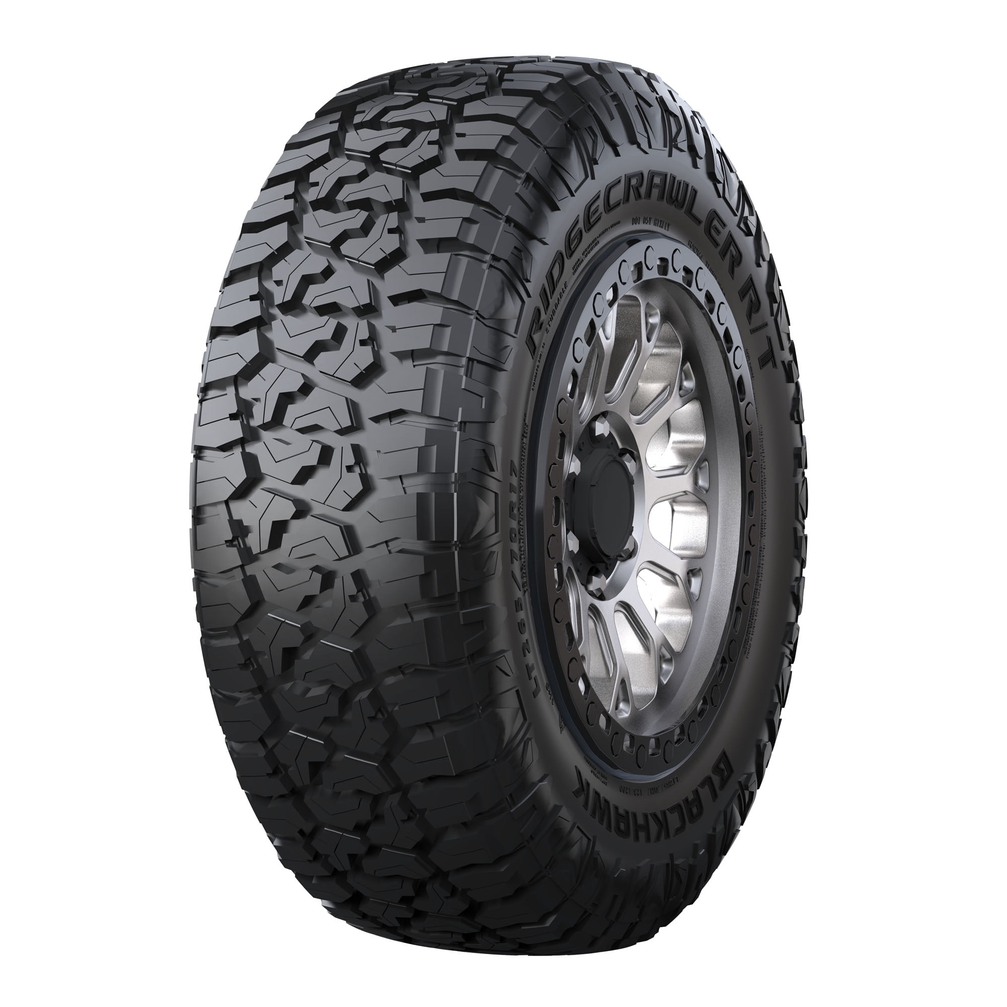 BlackHawk Ridgecrawler R/T LT35X12.50R20 125Q LRF All-Season Tire