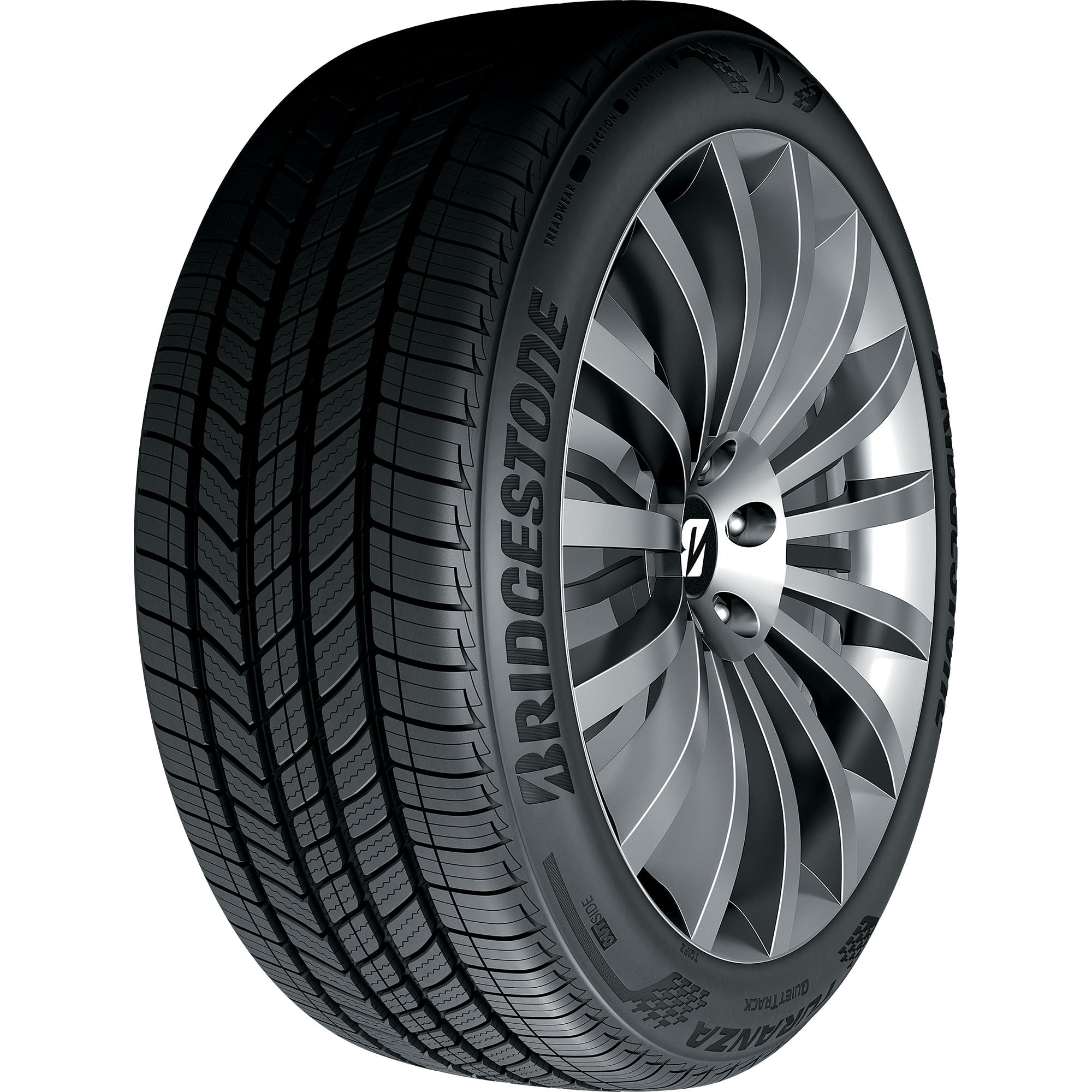 Bridgestone Turanza QuietTrack 225/60R16 98H All-Season Tire