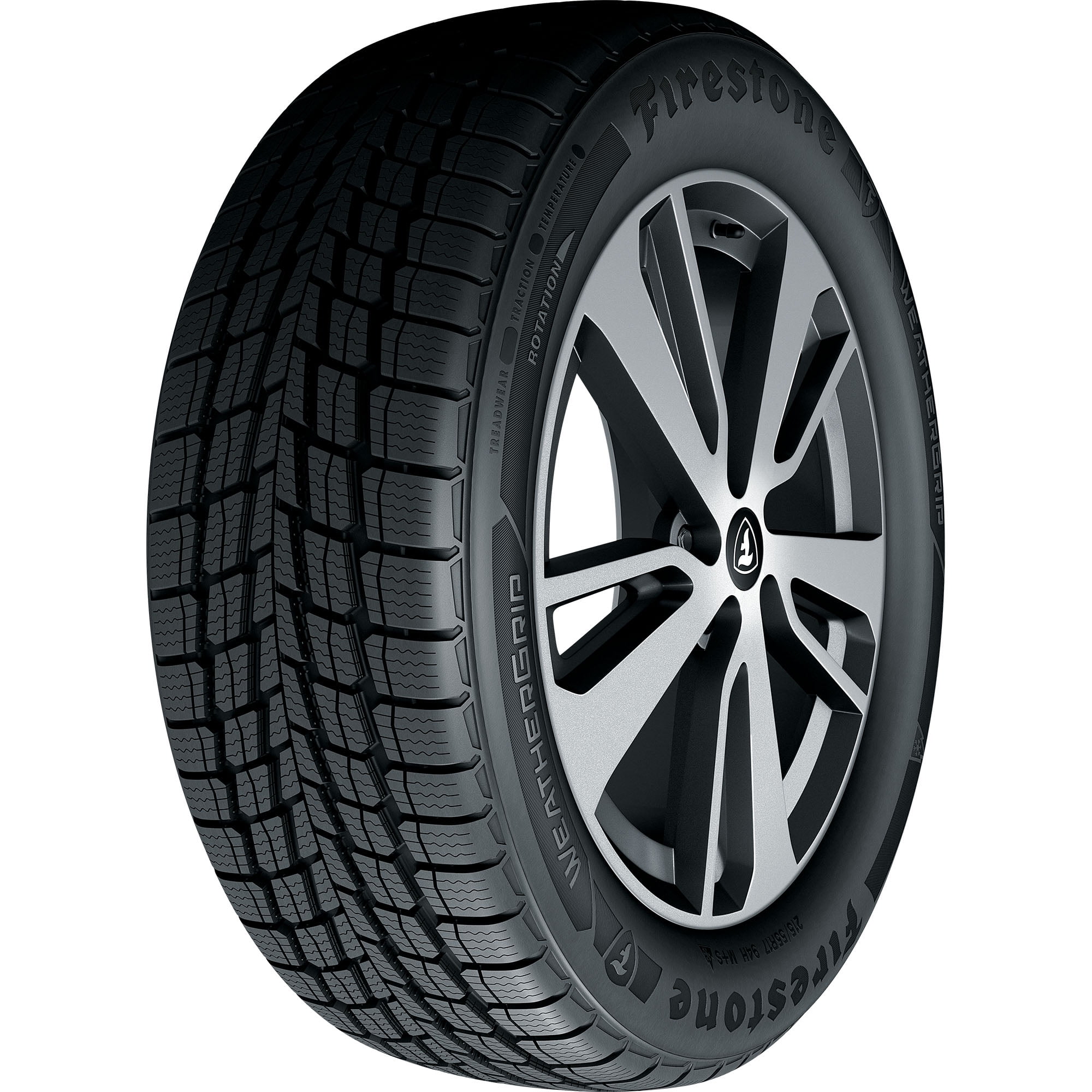 Firestone Weathergrip All Weather 205/55R16 91H Tire