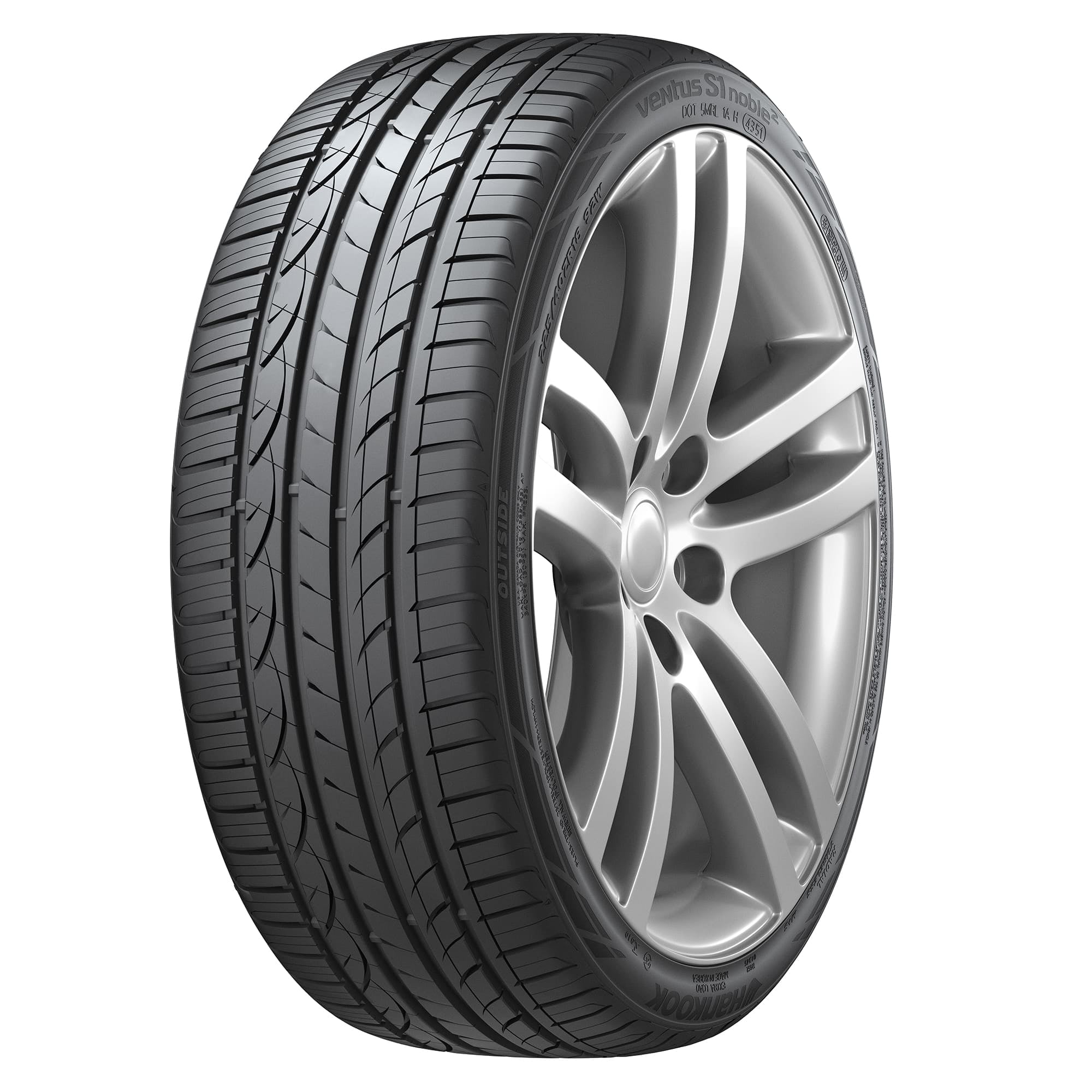Hankook Ventus S1 Noble2 H452 225/55R17 97H All-Season Tire