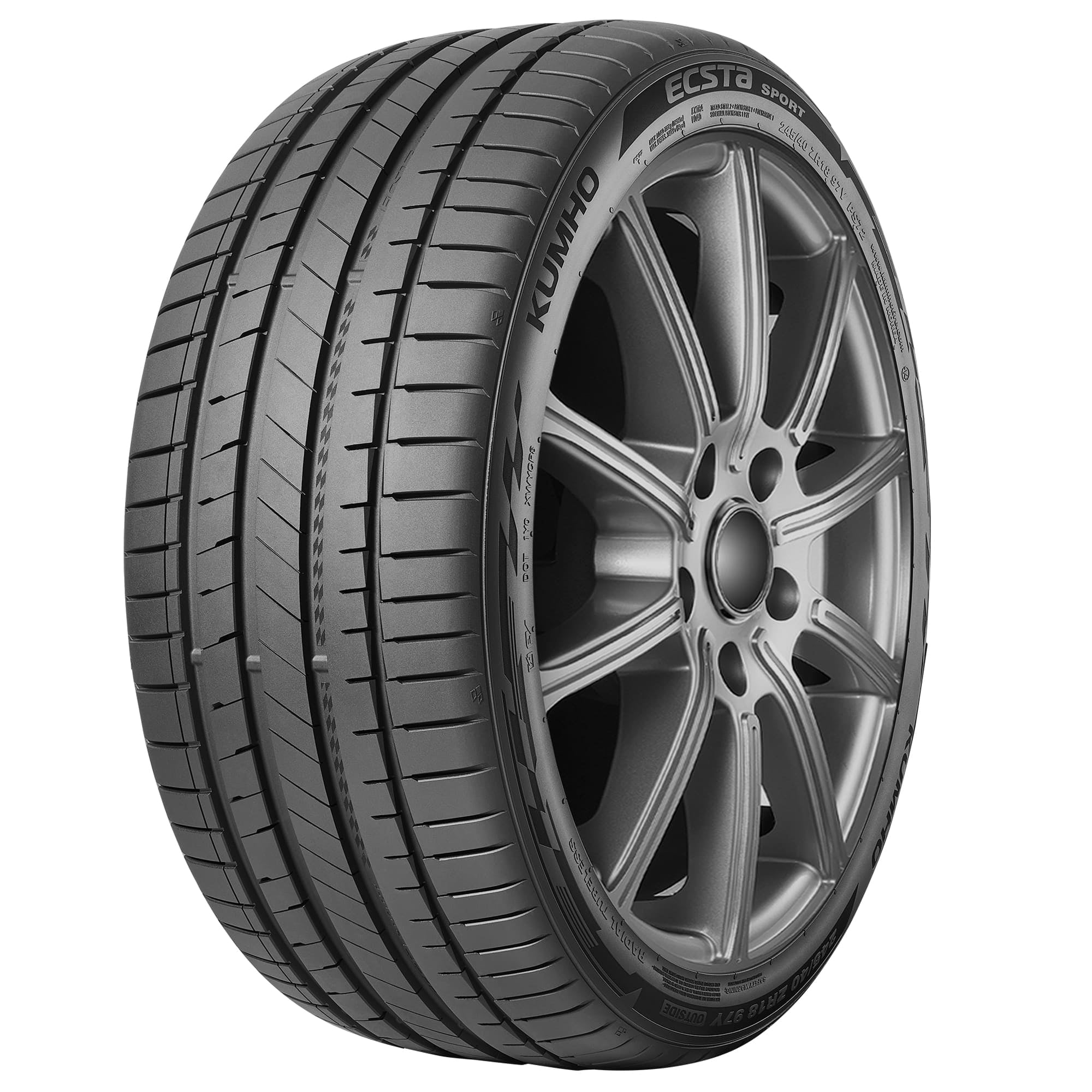 Kumho Ecsta Sport PS72 225/40R18 92Y XL Summer Tire