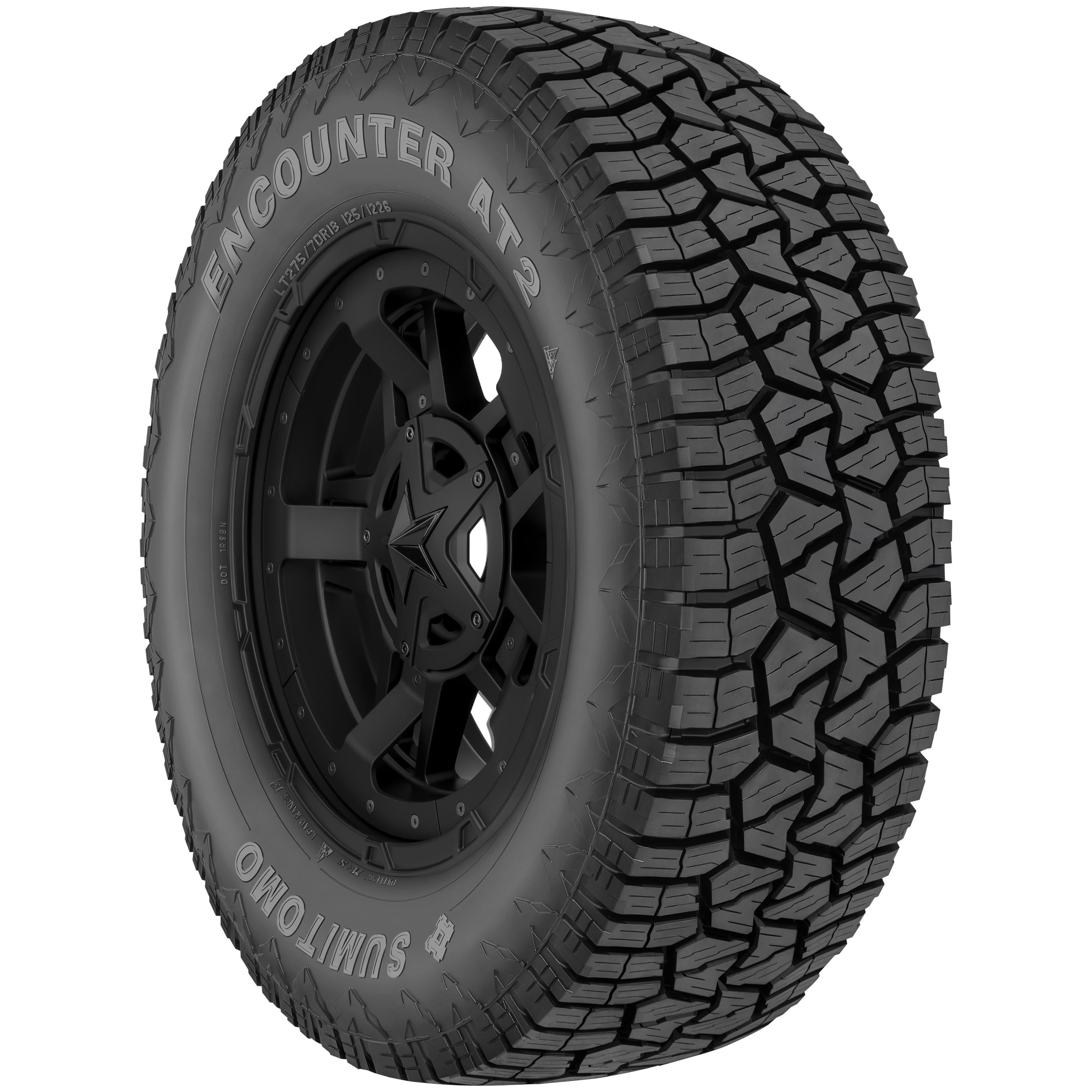 Sumitomo Encounter AT2 LT285/65R18 Load Range E All-Season Tire