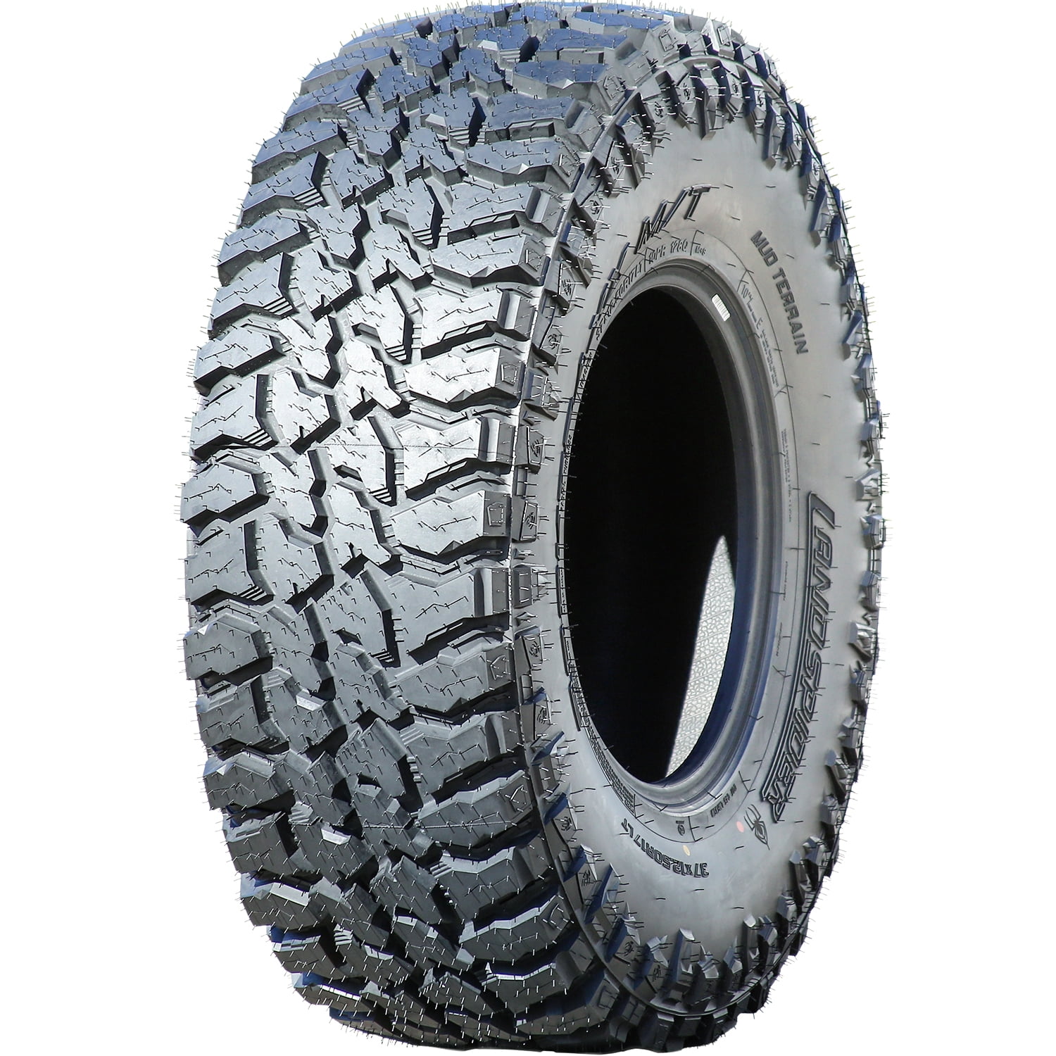 Landspider Rocktraxx M/T 37X12.50R17 128Q Load Range E All-Season Tire