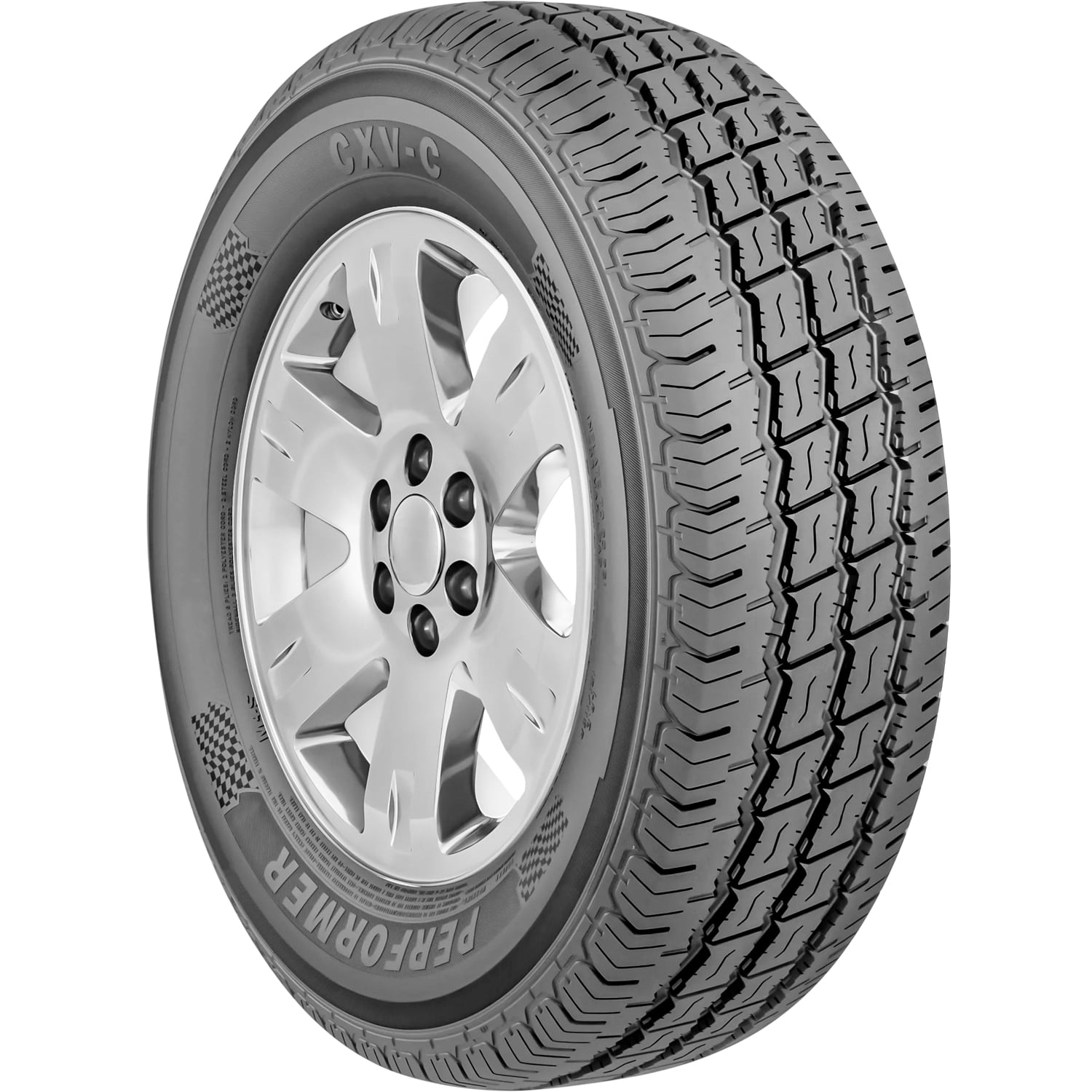 Performer CXV-C 245/75R16 120S Load Range E All-Season Tire