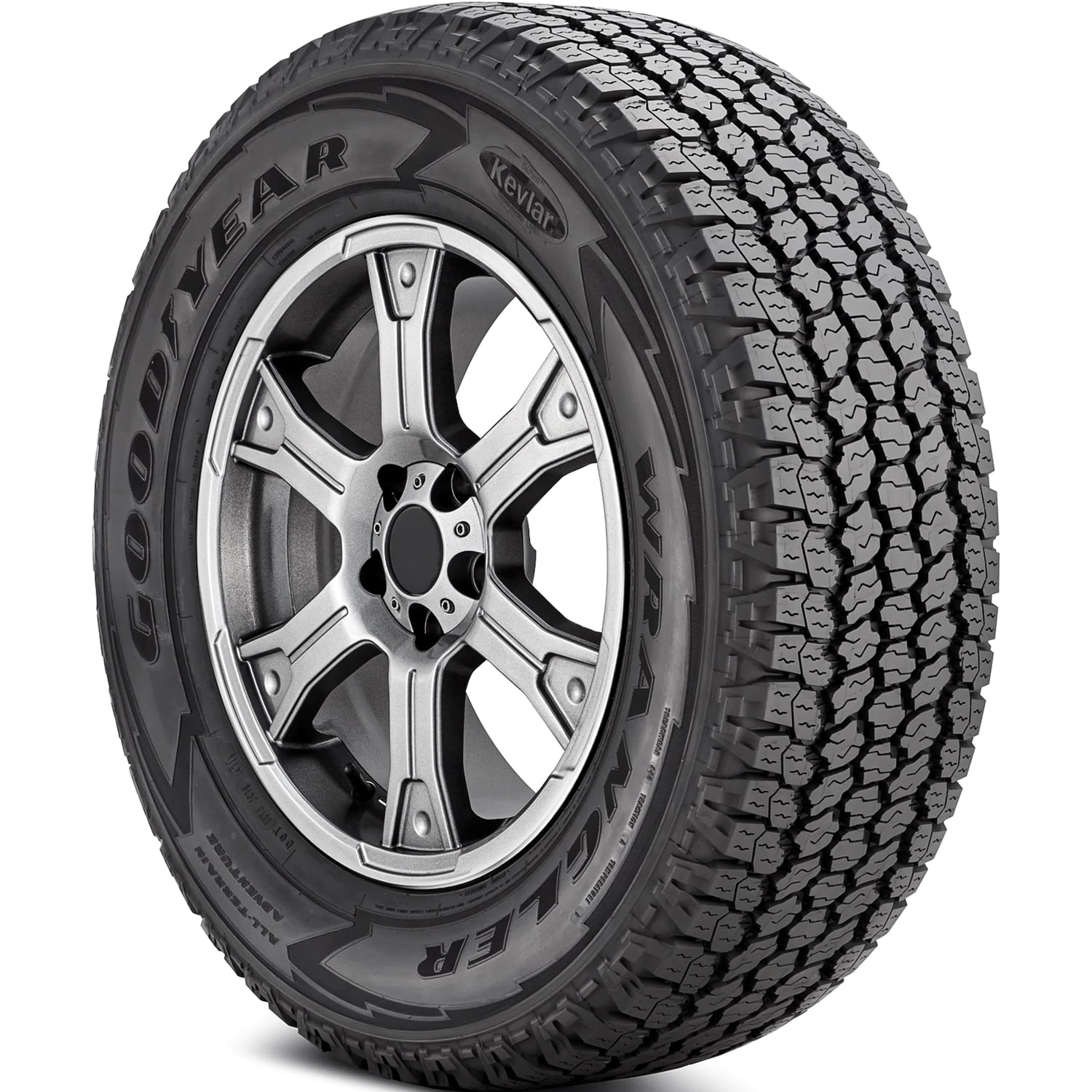 Goodyear Wrangler All-Terrain Adventure with Kevlar 275/65R18 116T All-Season Tire